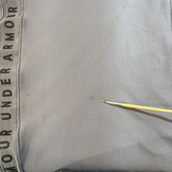 Under Armour Hoodie Womens L Purple Tech Terry Logo Athleisure Pullover Gym - Picture 10 of 11